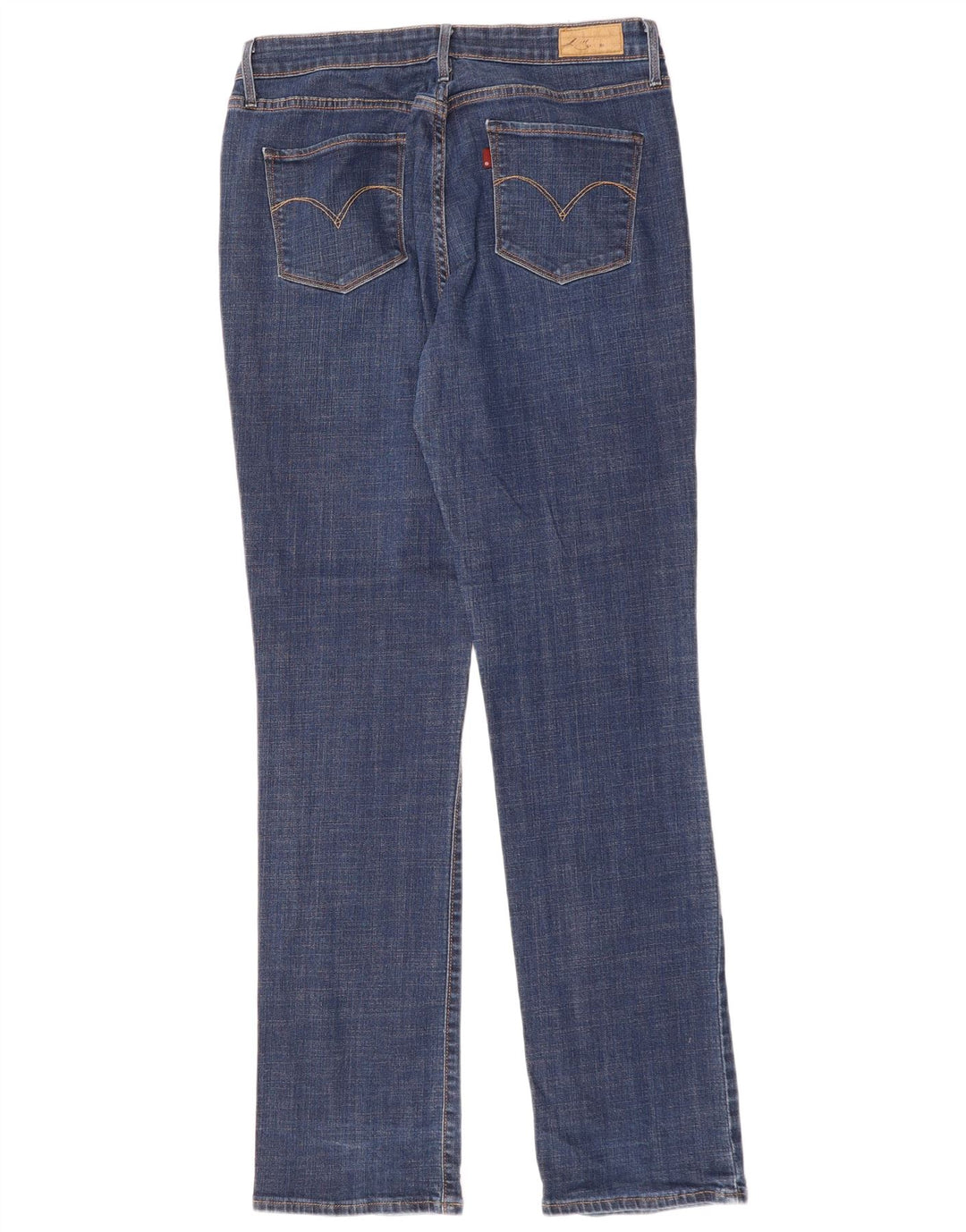 LEVI'S Demi Curve Jean droit taille moyenne pour femme US 14 XL W32 L32 Bleu