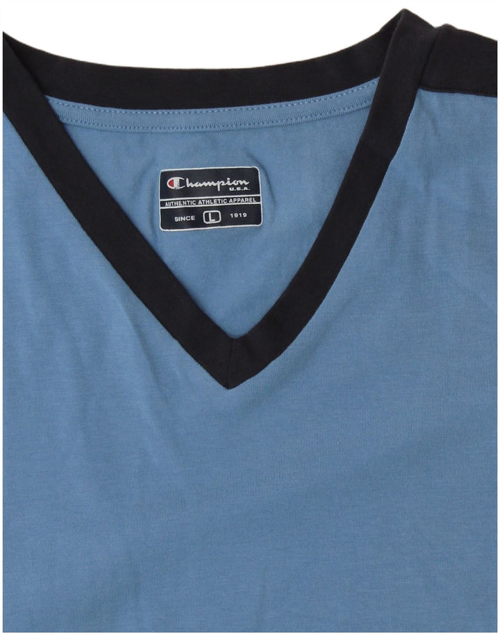CHAMPION Débardeur Femme UK 14 Large Bleu