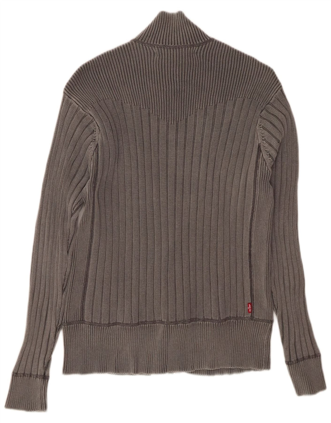 LEVI'S Cardigan Pull Homme Gris Moyen Coton