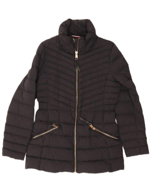 Tommy Hilfiger Veste matelassée pour femme UK 12 Medium Navy Blue Polyamide