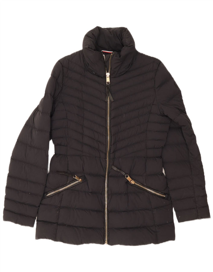 Tommy Hilfiger Veste matelassée pour femme UK 12 Medium Navy Blue Polyamide
