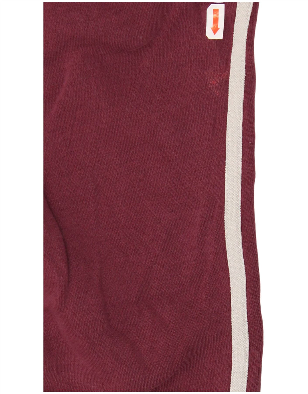 ADIDAS Pantalon de survêtement pour homme en coton bordeaux moyen