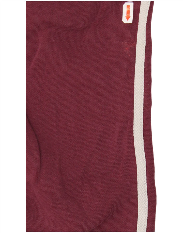 ADIDAS Pantalon de survêtement pour homme en coton bordeaux moyen