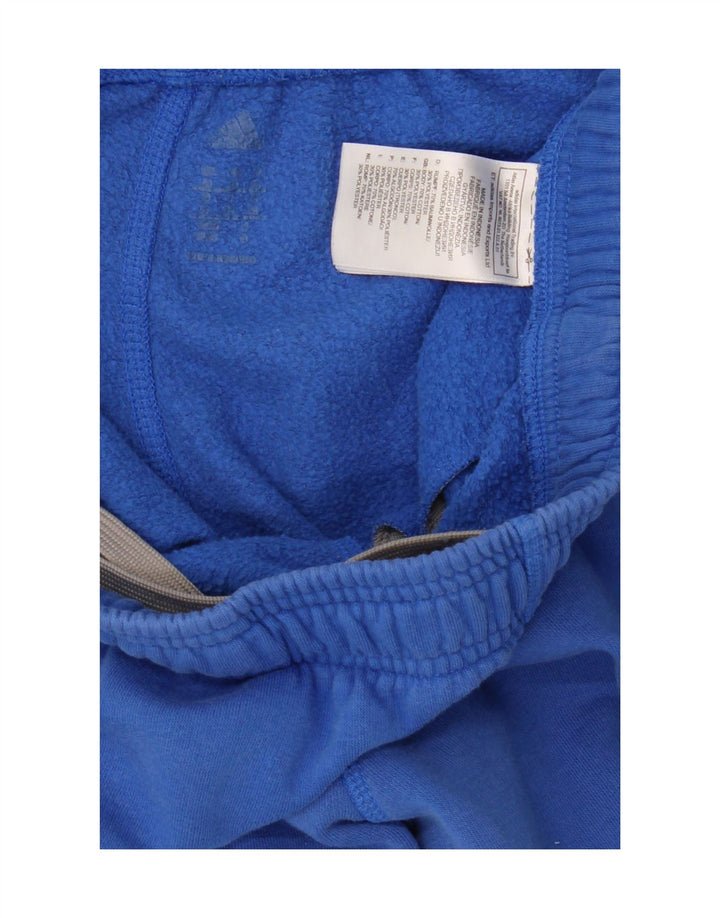 Adidas Pantalon de survêtement pour homme en coton bleu moyen