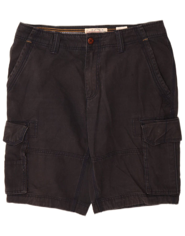 FAT FACE Short Cargo Homme W34 Large Bleu Marine Coton