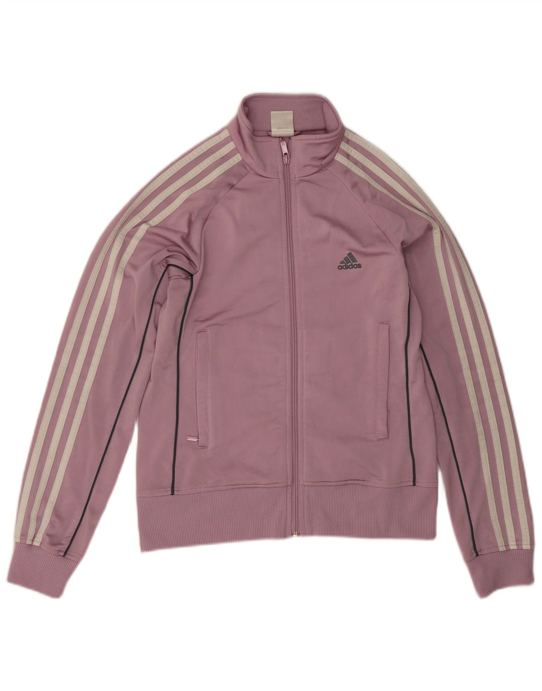 Adidas Veste de survêtement pour femme UK 12 Violet moyen Polyester