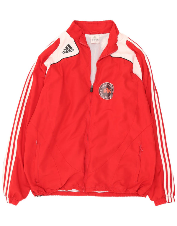 Adidas Veste de survêtement pour homme UK 48/50 XL Rouge Sports