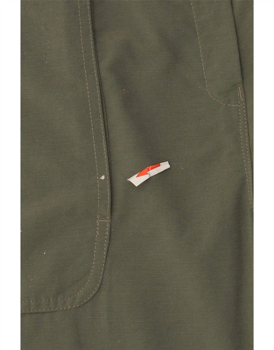ROHAN Pantalon Chino Droit Femme Moyen W28 L33 Vert Polyamide