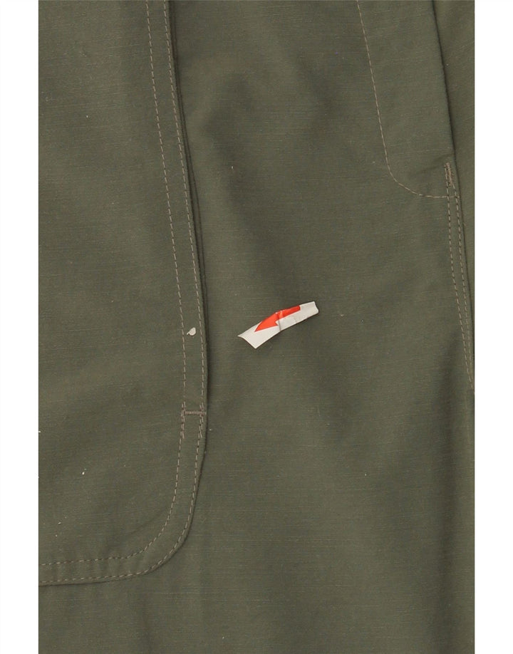 ROHAN Pantalon Chino Droit Femme Moyen W28 L33 Vert Polyamide