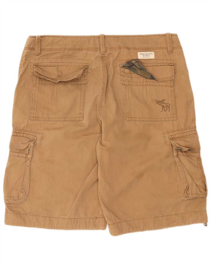 Abercrombie & Fitch Short cargo pour homme W36 Large Beige