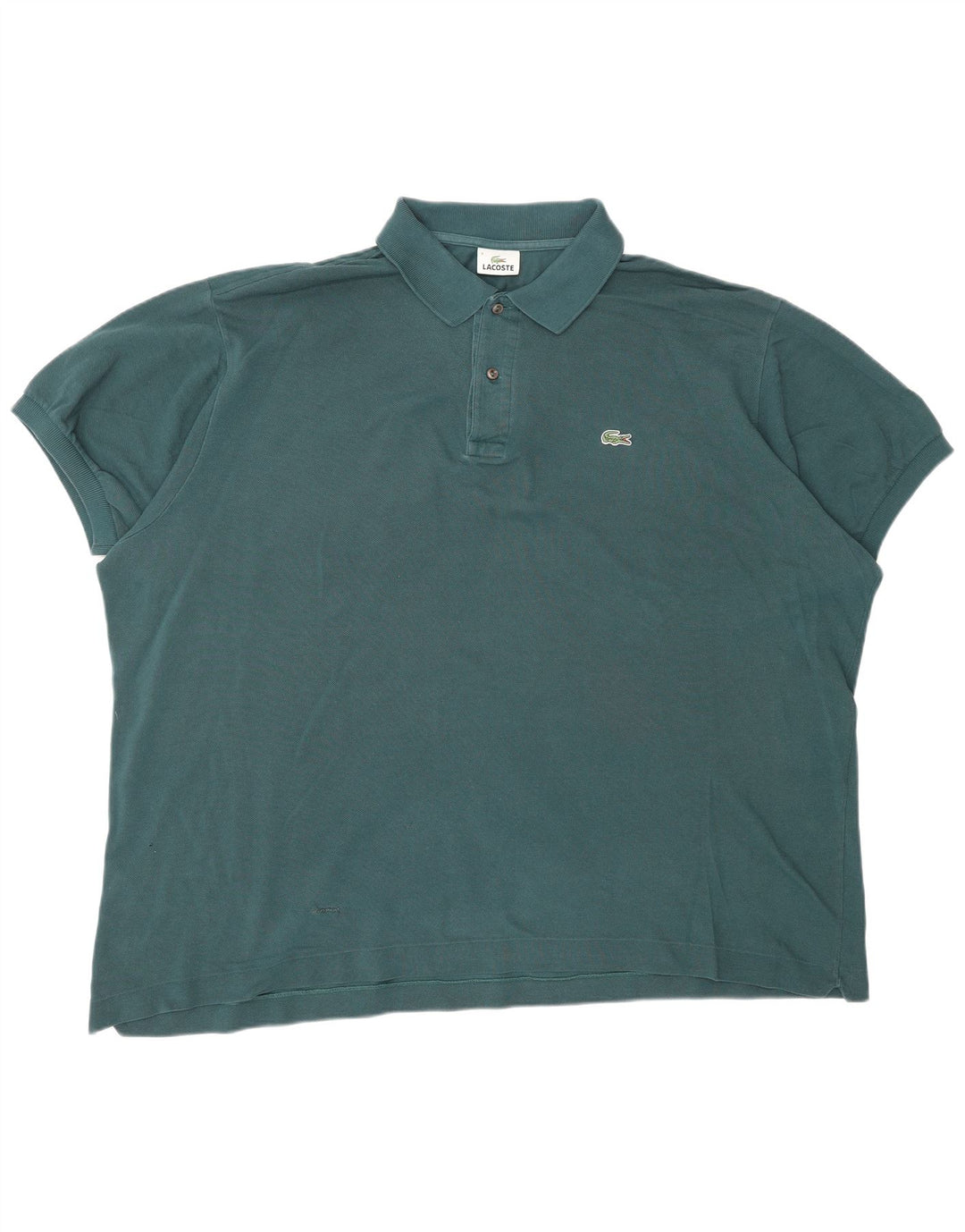 LACOSTE Polo Homme Taille 9 4XL Vert Coton