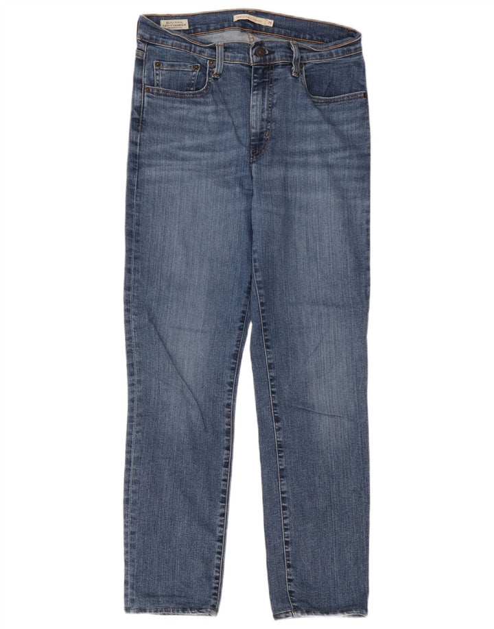 Levi's Jean Droit 724 Taille Haute Femme W29 L28 Bleu