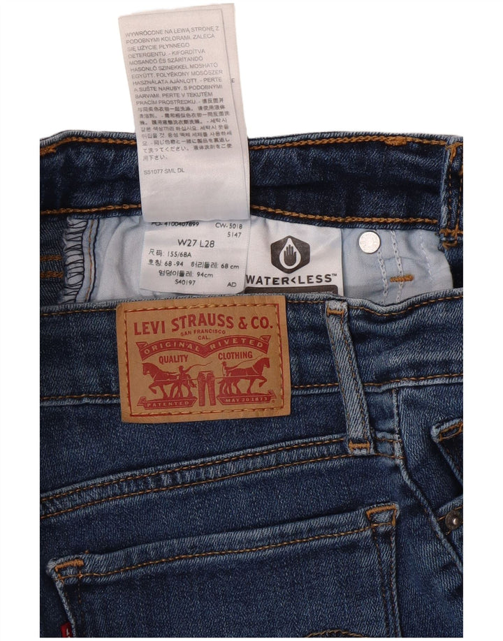 LEVI'S Jean skinny 711 effet vieilli W27 L28 en coton bleu pour femme