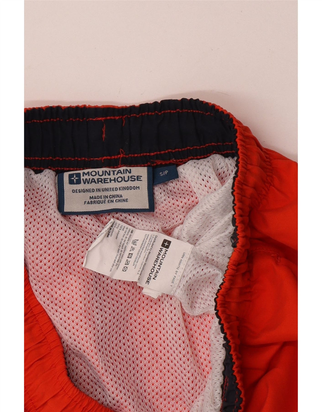 Mountain Warehouse Short de bain pour homme en polyester orange Taille S