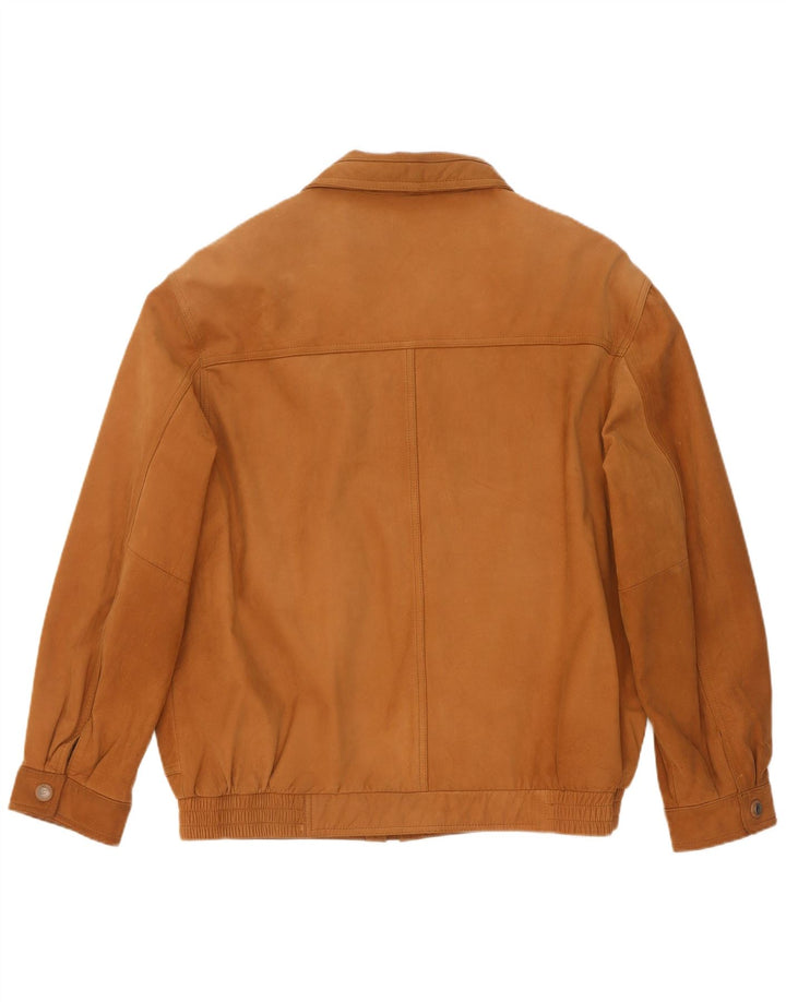 WESTBURY Blouson Bomber En Daim Homme IT 54 2XL Cuir Beige