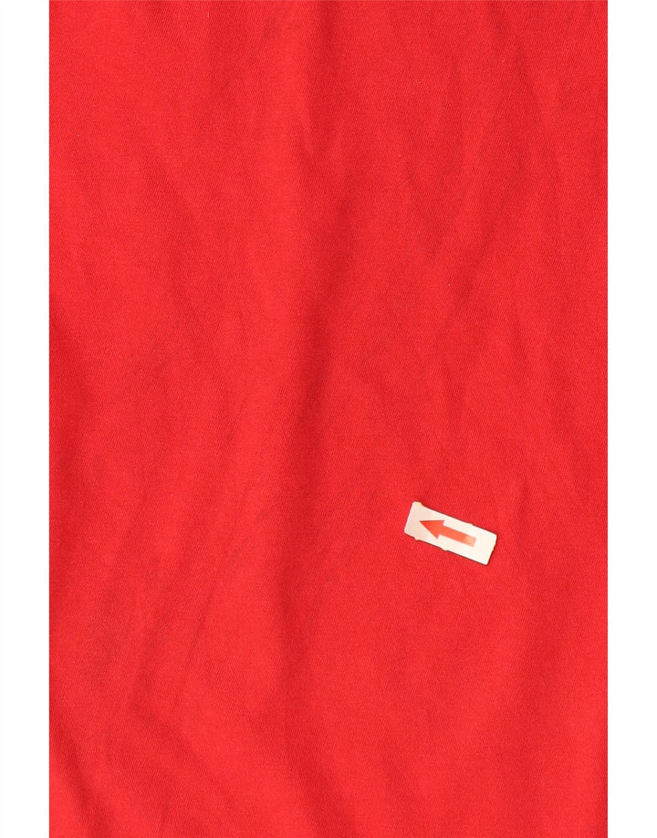 Nike T-Shirt Homme Rouge Moyen Coton