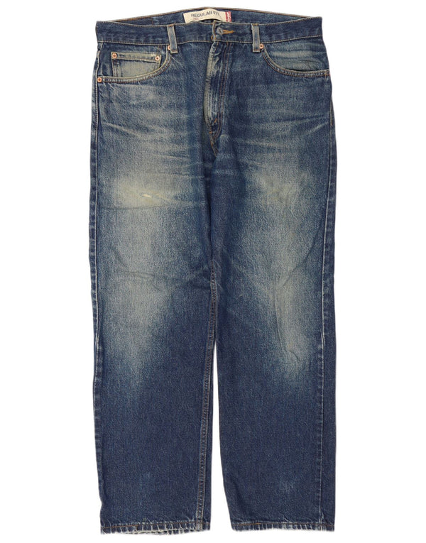 Levi's Jean Droit 505 Regular Fit Homme W36 L30 Bleu Coton