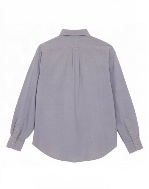 Ralph Lauren Chemise Femme US 10 Grand Coton Bleu