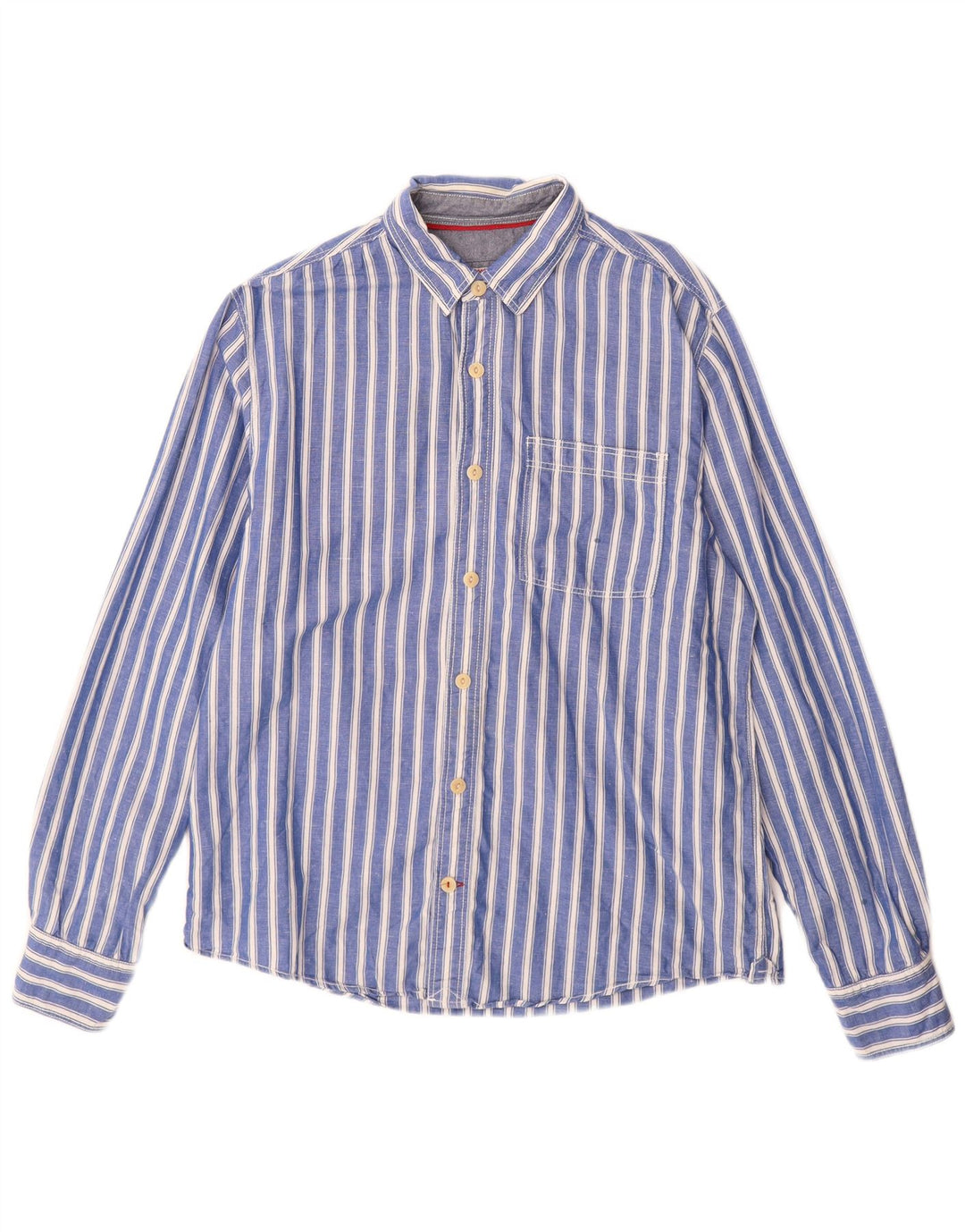 Chemise Homme Fat Face Rayée Bleu Moyen