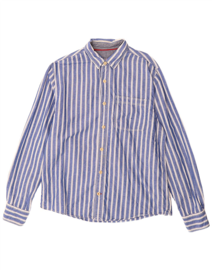Chemise Homme Fat Face Rayée Bleu Moyen