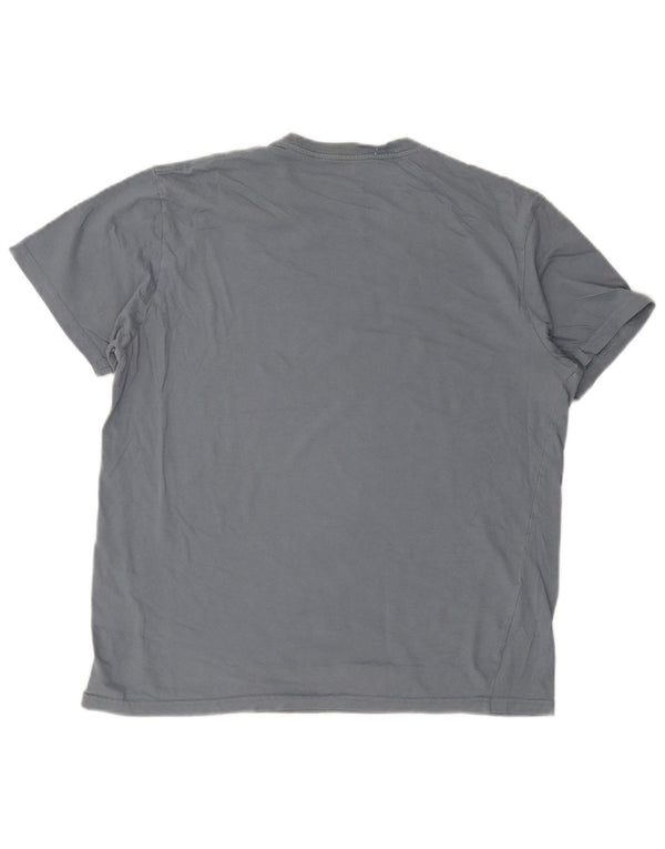 Volcom T-shirt graphique coupe moderne pour hommes, grand bleu, coton
