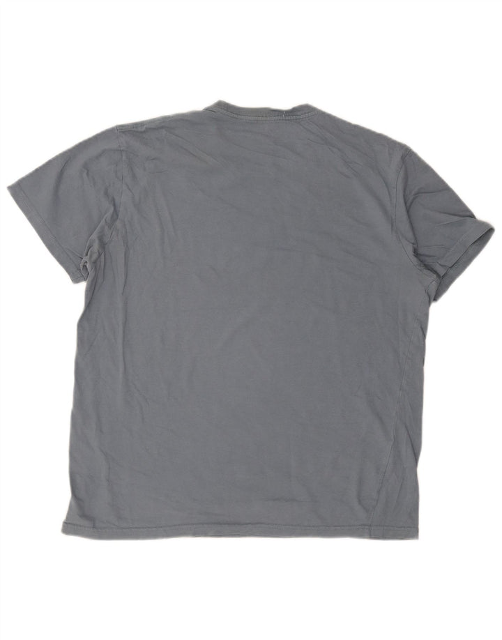 Volcom T-shirt graphique coupe moderne pour hommes, grand bleu, coton