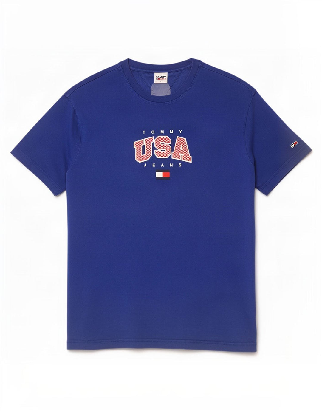 Tommy Hilfiger T-shirt graphique pour hommes, grand, bleu