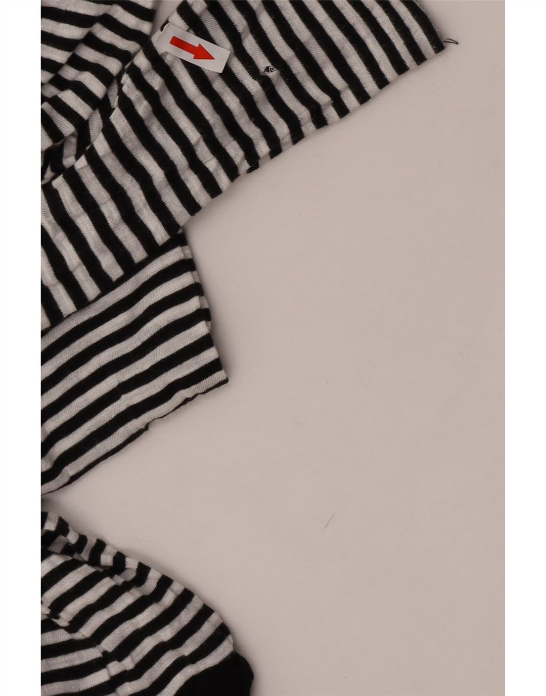 French Connection Tunique pour femme UK 46 Grand coton rayé blanc