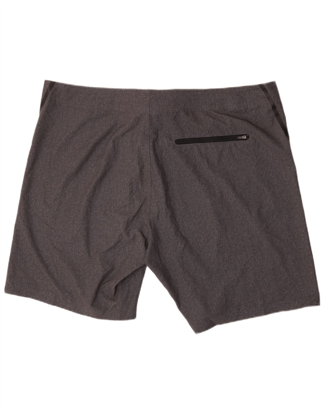 C&A Short de Bain Graphique Homme 2XL Gris Polyester