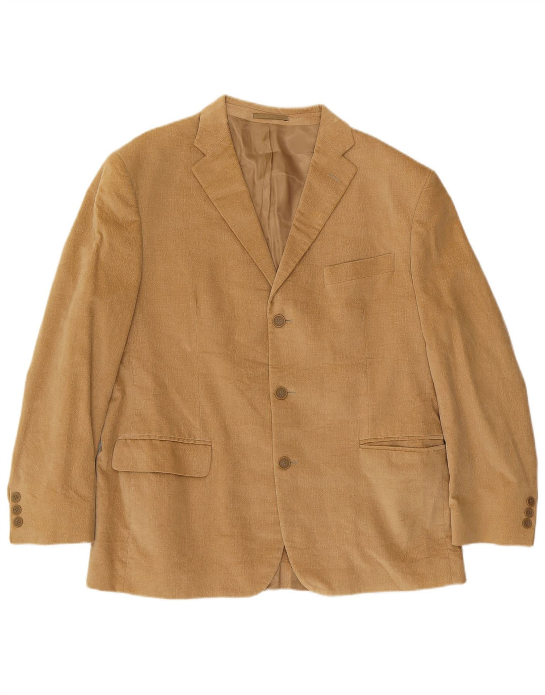 Pierre Cardin Veste Blazer 3 Boutons Homme UK 40 Large Beige
