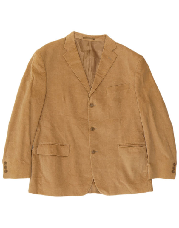 Pierre Cardin Veste Blazer 3 Boutons Homme UK 40 Large Beige
