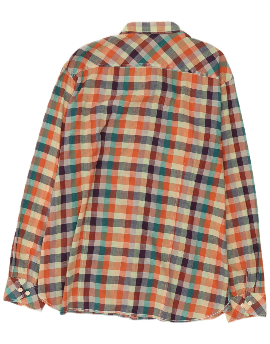 Scotch & Soda Chemise Homme 2XL Coton à Carreaux Multicolore