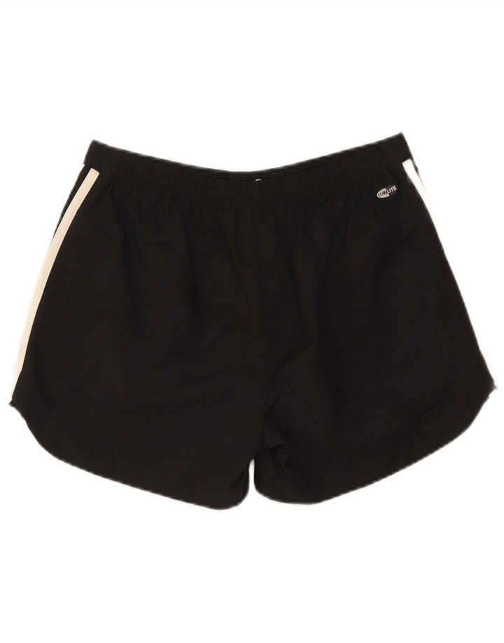 Adidas Climalite Short décontracté pour femme UK 12 Medium W28 Noir Polyester