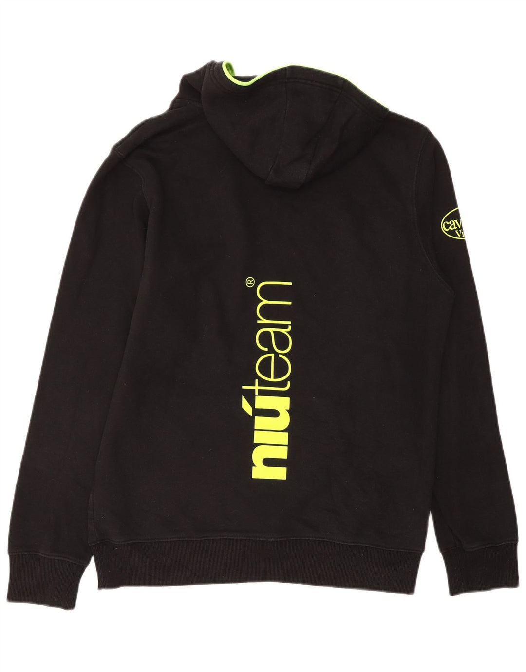 Mizuno Pull à capuche graphique pour homme Grand coton noir