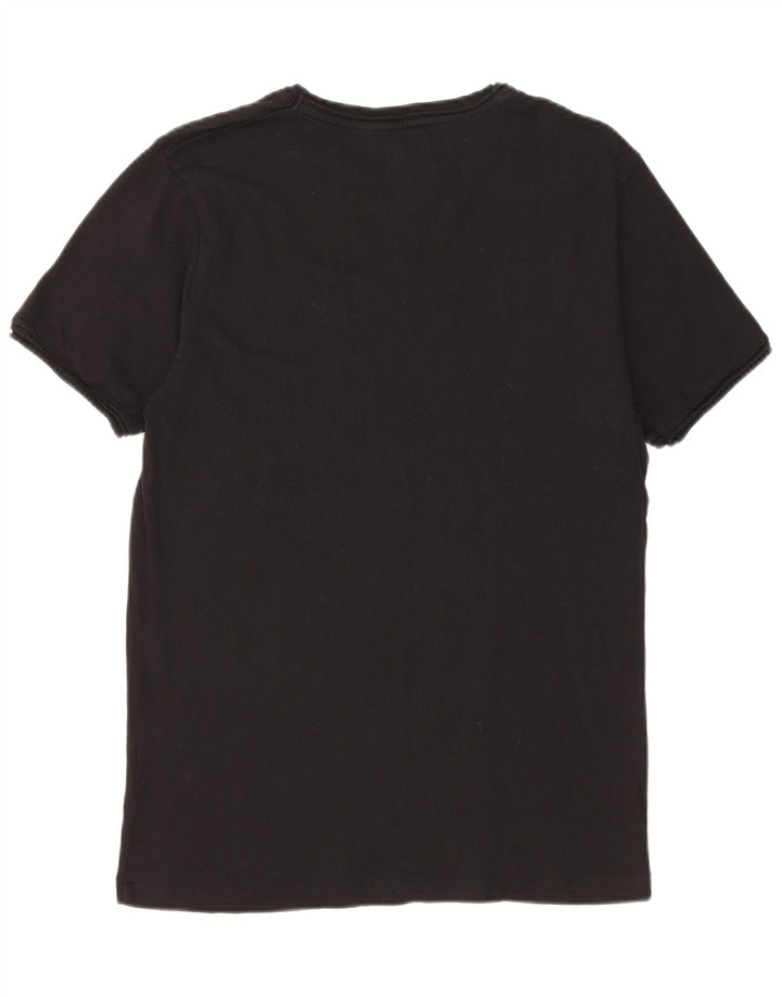 Zara T-Shirt Homme Haut Petit Noir