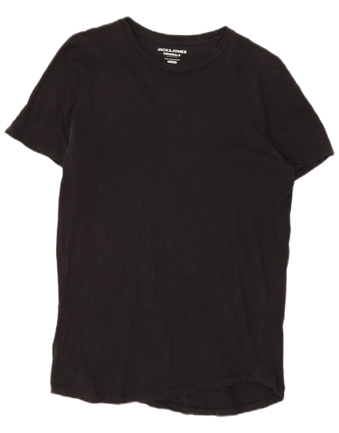 Jack & Jones T-Shirt Regular Fit Homme Noir Moyen Coton