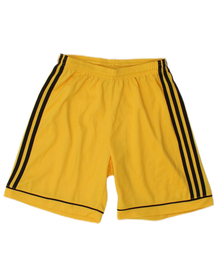 Adidas Short de sport Climalite pour homme Petit jaune Polyester