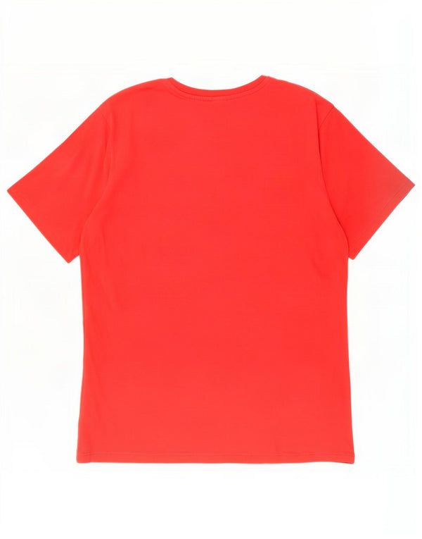 North Sails T-Shirt Graphique Homme Rouge Moyen Coton