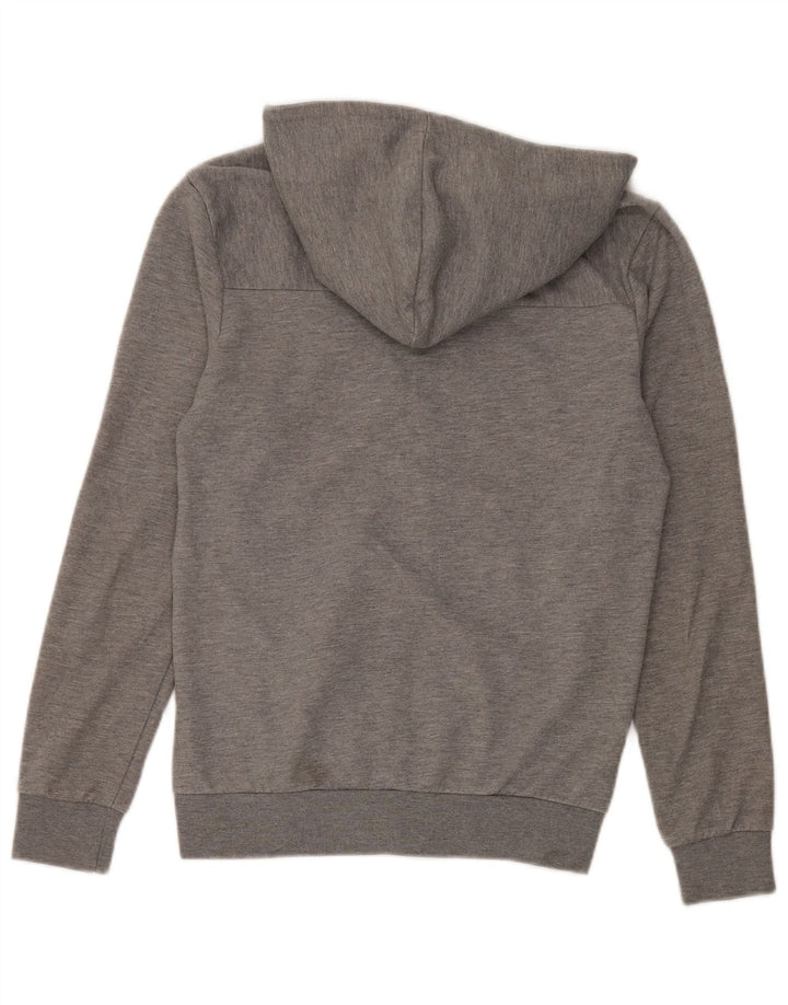 Zara Pull à capuche zippé pour homme Petit gris