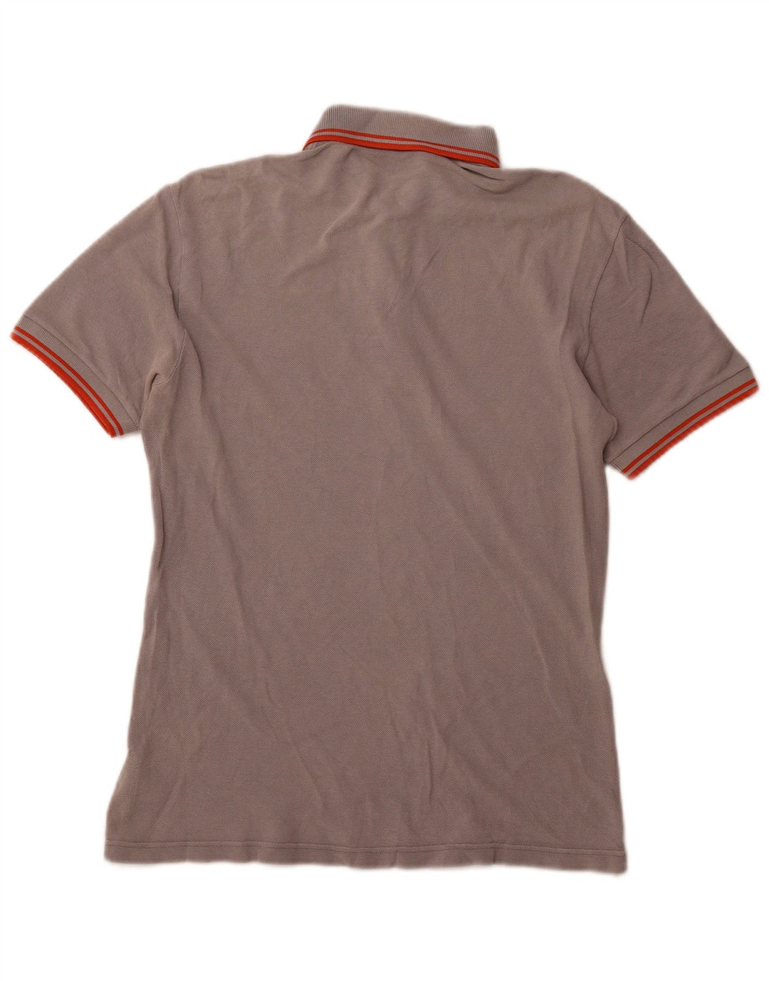 FRED PERRY Mens Slim Fit Polo Shirt Medium Grey Cotton