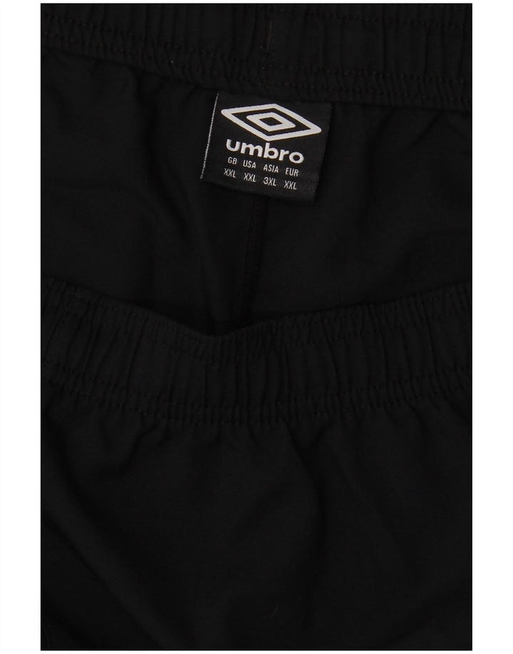 UMBRO Short de Sport Homme 2XL Noir
