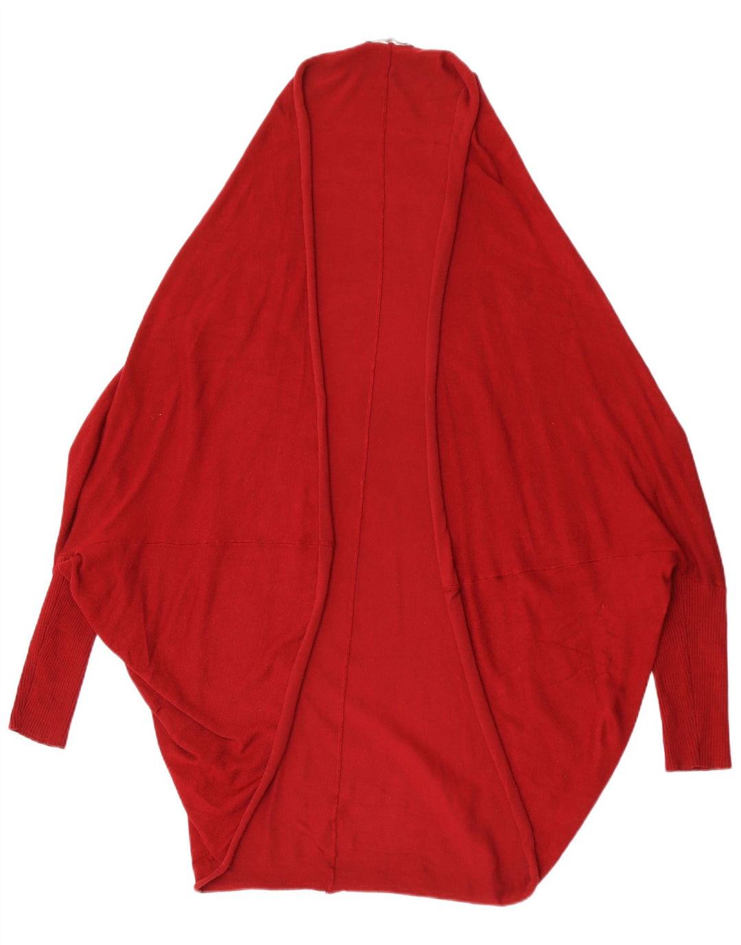 Zara Poncho Cardigan Pull Femme UK 14 Marron Moyen