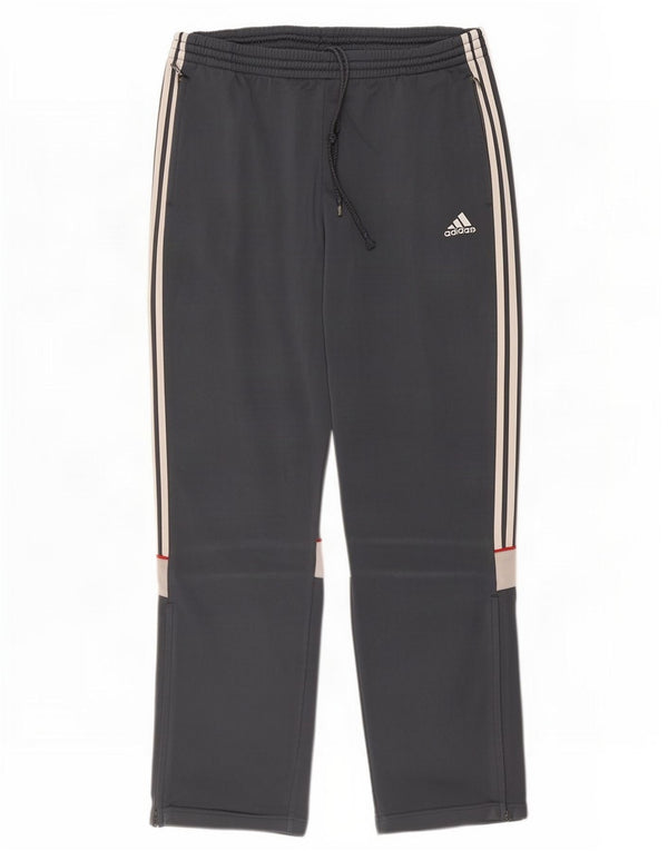 Adidas Pantalon de survêtement pour homme UK 46/48 XL Gris Colorblock Polyester