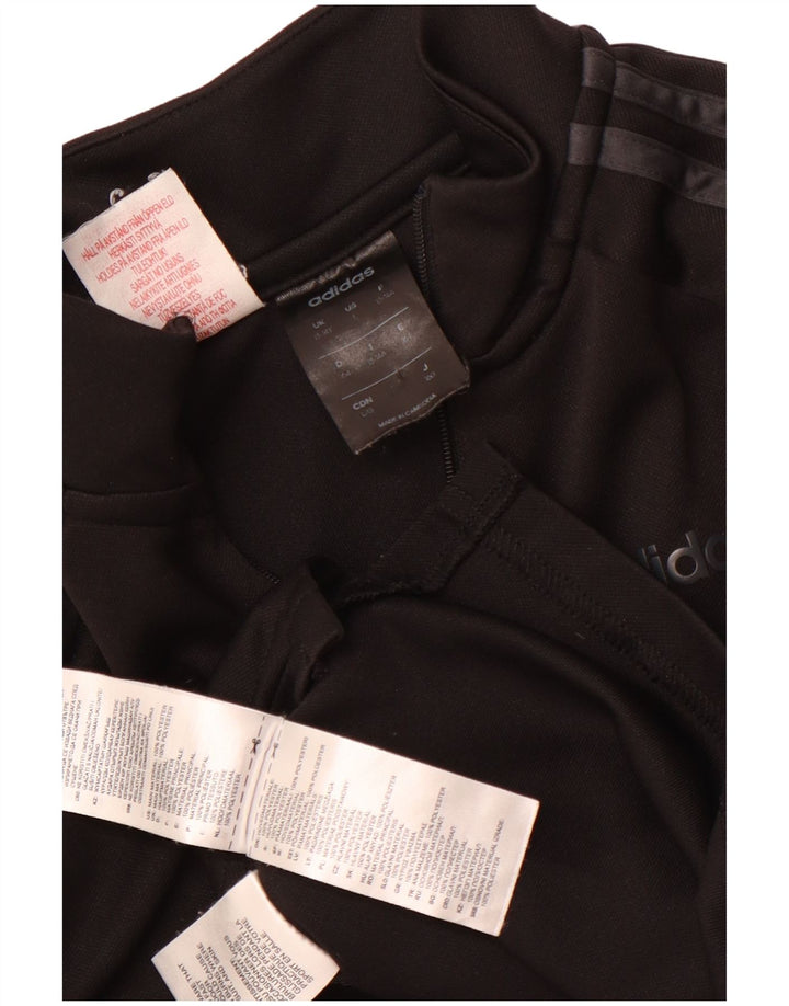 Adidas Haut de survêtement Climalite Zip Neck pour garçon 13-14 ans Noir