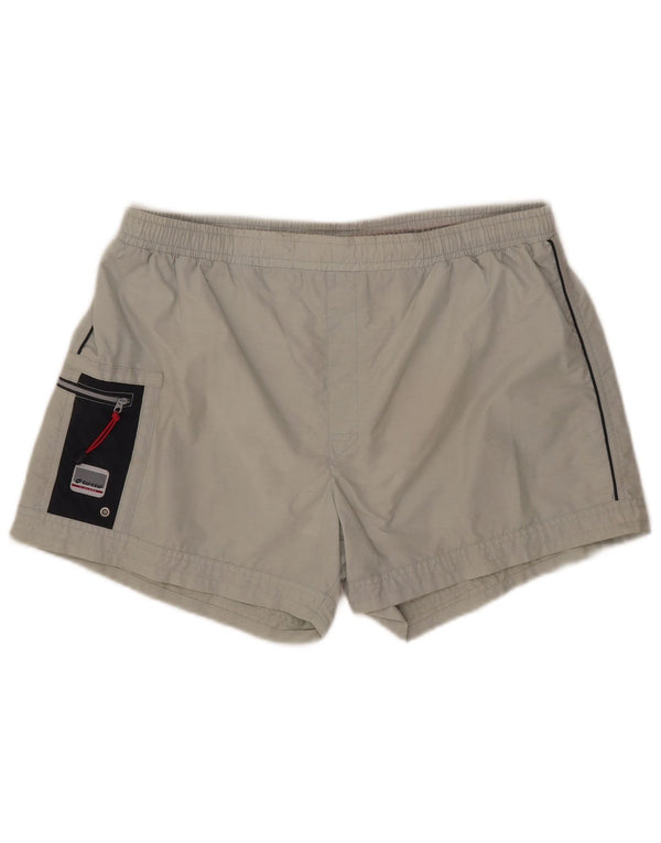 Lotto Short de bain pour homme UK 42/44 XL Gris Nylon