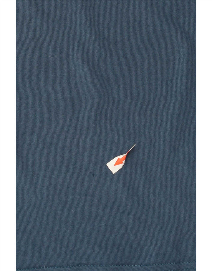 The North Face T-Shirt Graphique Homme Bleu Moyen Coton