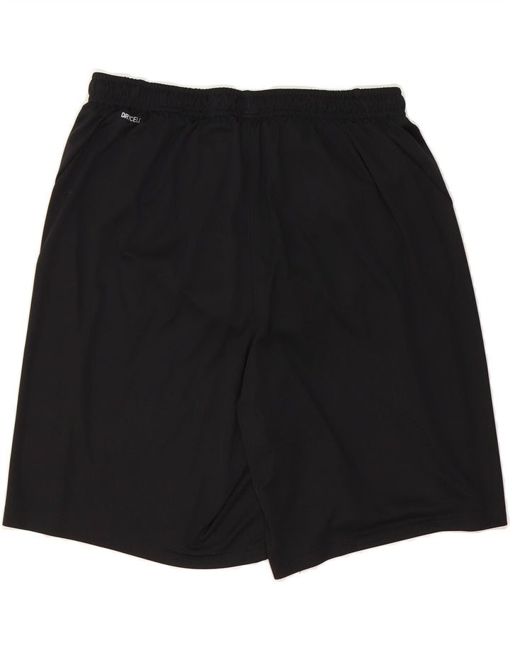 PUMA Mens Sport Shorts Large Black Polyester Vintage Puma and Second-Hand Puma from Messina Hembry 