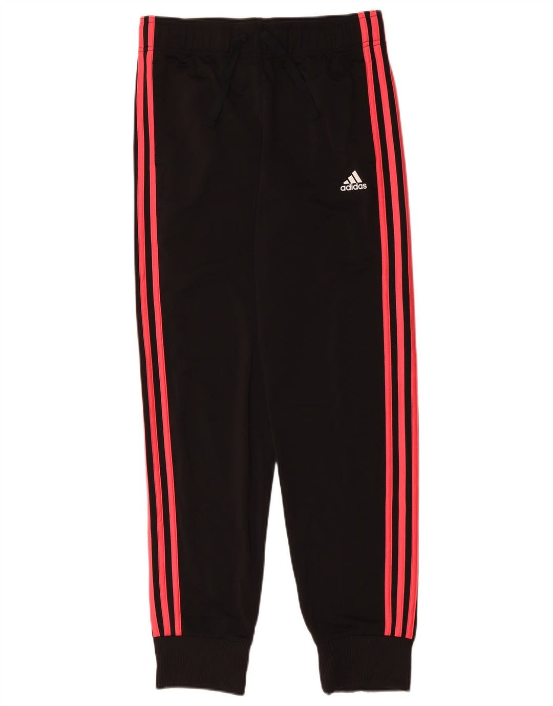 Adidas Pantalon de Survêtement Fille 14-15 ans Noir Polyester