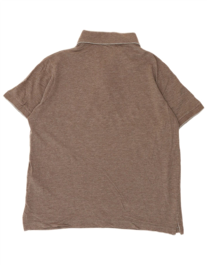Paul & Shark Polo Regular Fit Homme Marron Moyen Coton