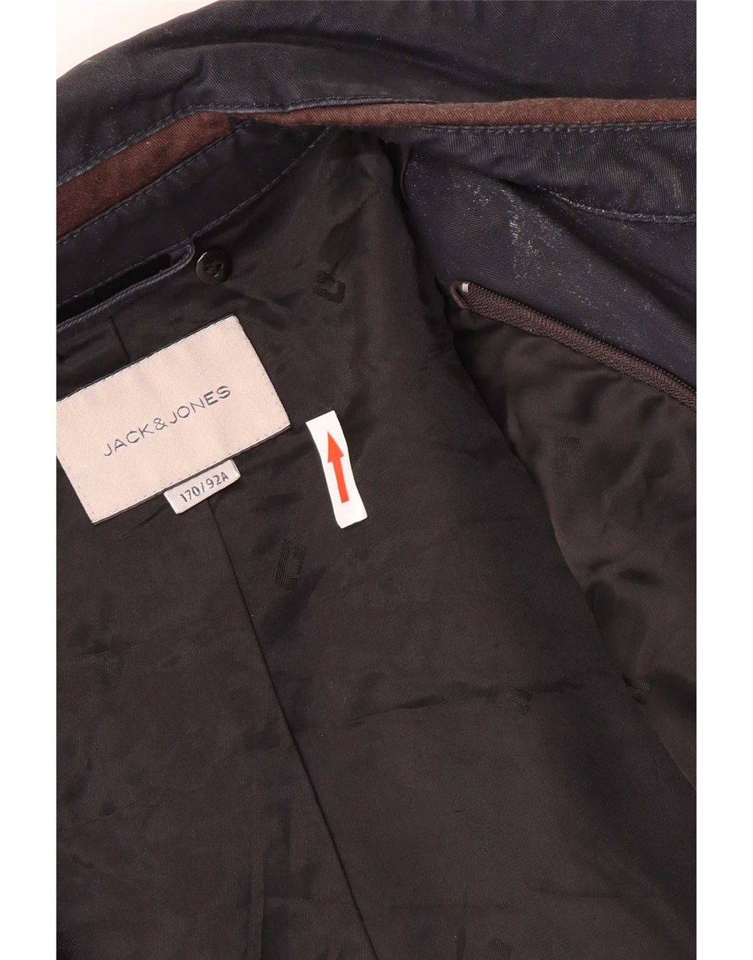 Jack & Jones Veste militaire pour homme UK 36 Small Bleu marine